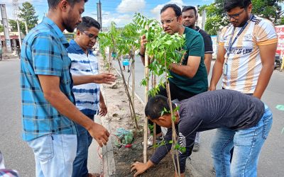 “”বৃক্ষ রোপন “” কার্যক্রম পরিচালনা